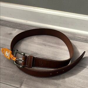 Timberland Brown Leather Belt
